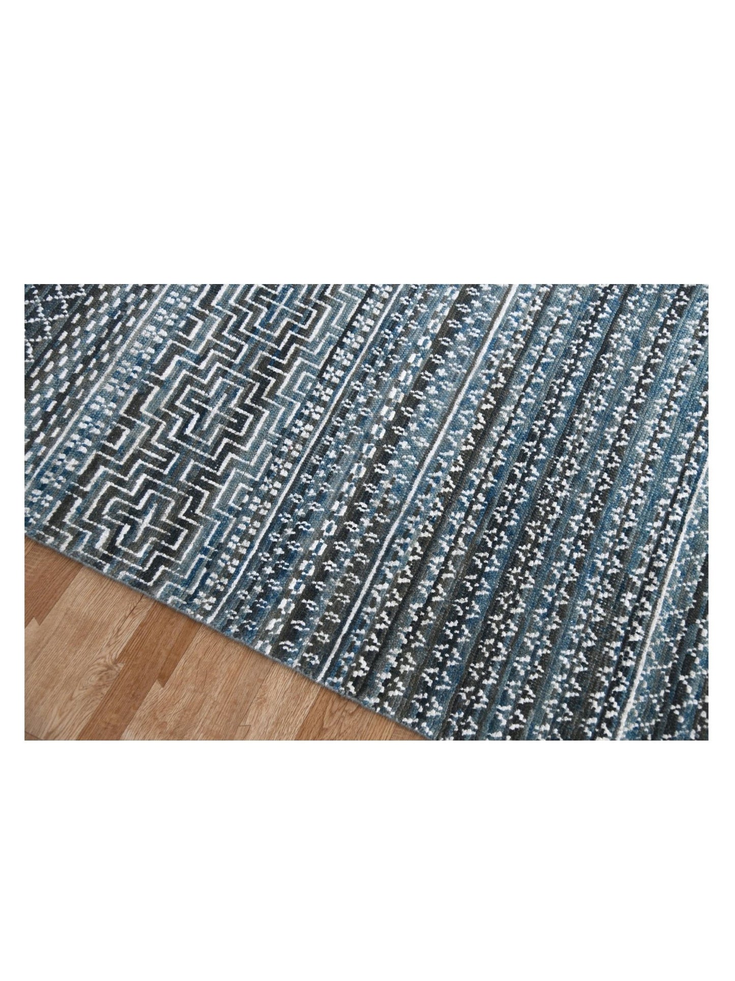 Limited LISMORE LI - 125 OCEAN BLUE Transitional Knotted Rug - Rugs - Limited - Atlanta Designer Rugs