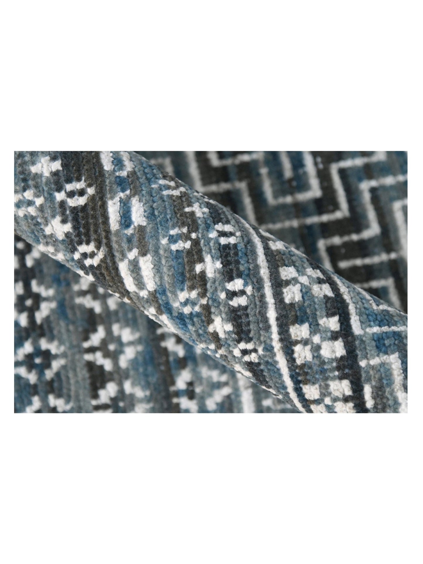 Limited LISMORE LI - 125 OCEAN BLUE Transitional Knotted Rug - Rugs - Limited - Atlanta Designer Rugs