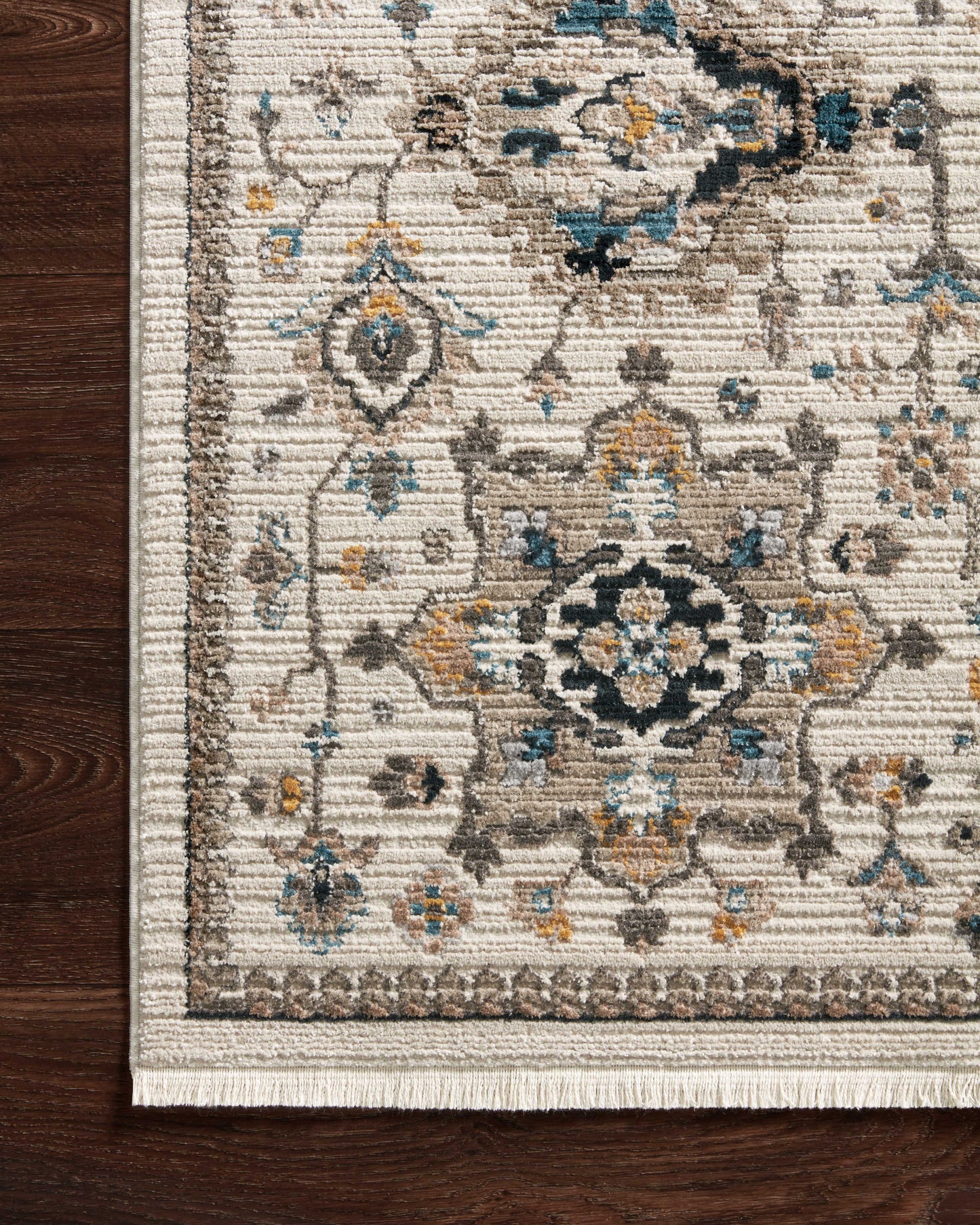 Loloi Leigh LEI-02 Ivory Taupe Transitional Power Loomed Rug