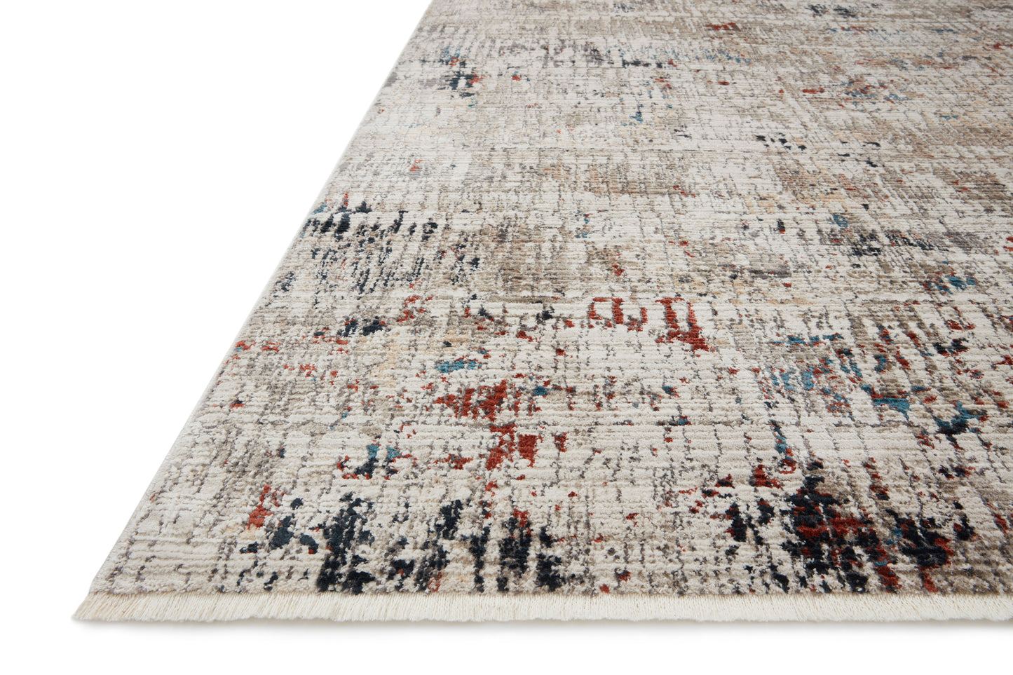 Loloi Leigh LEI-06 Ivory Multi Transitional Power Loomed Rug