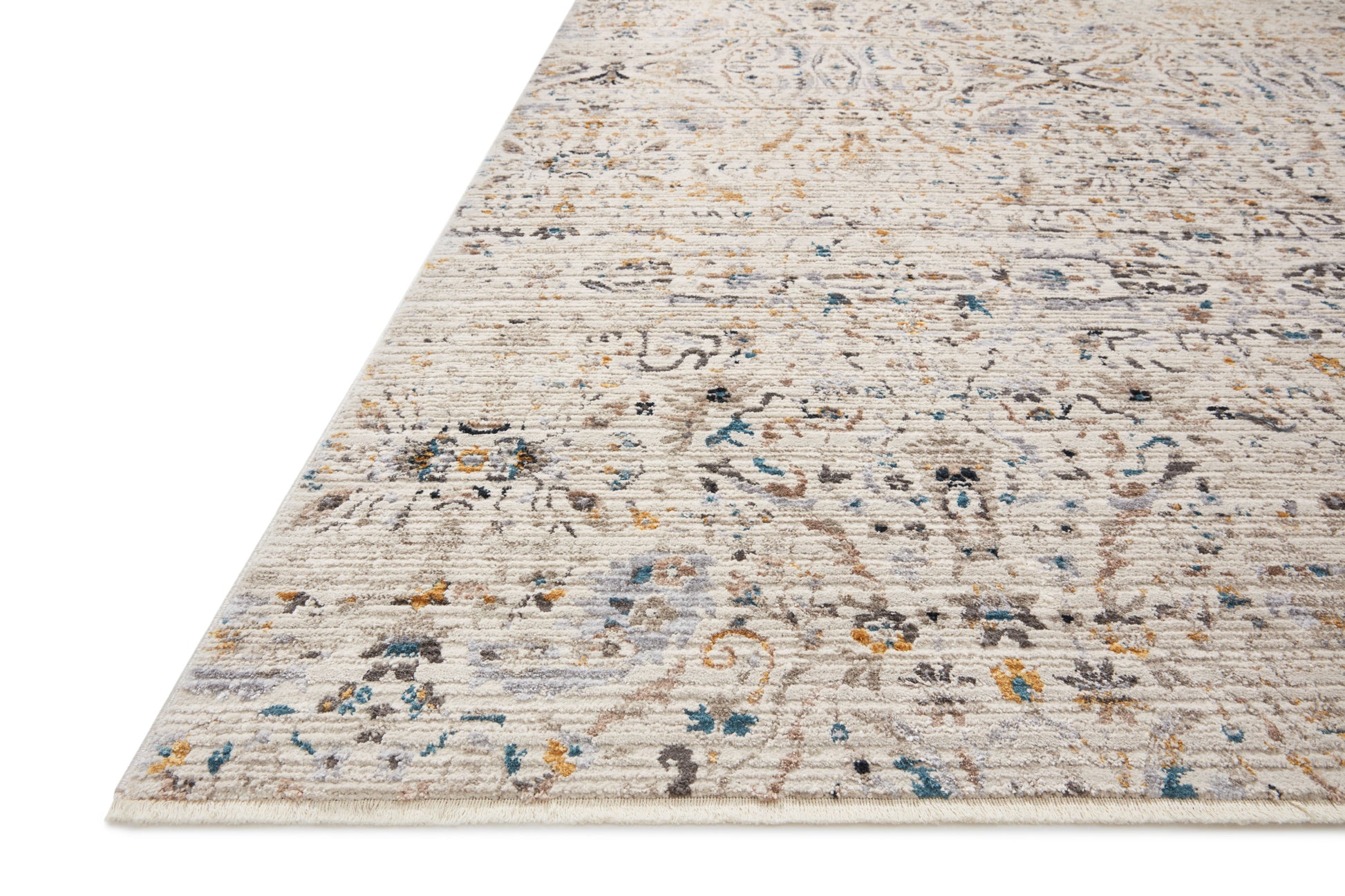 Loloi Leigh LEI-07 Ivory Straw Transitional Power Loomed Rug