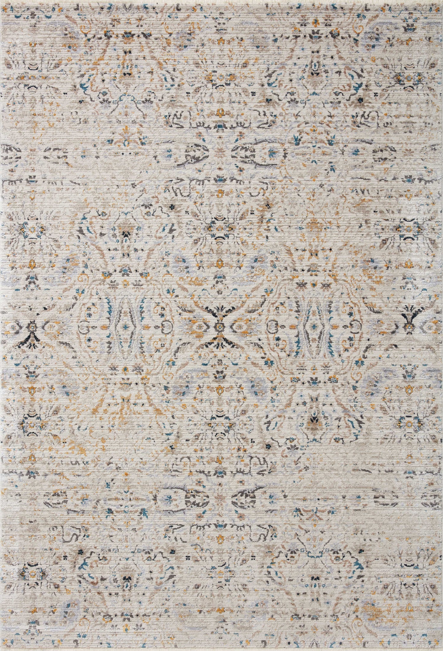 Loloi Leigh LEI-07 Ivory Straw Transitional Power Loomed Rug