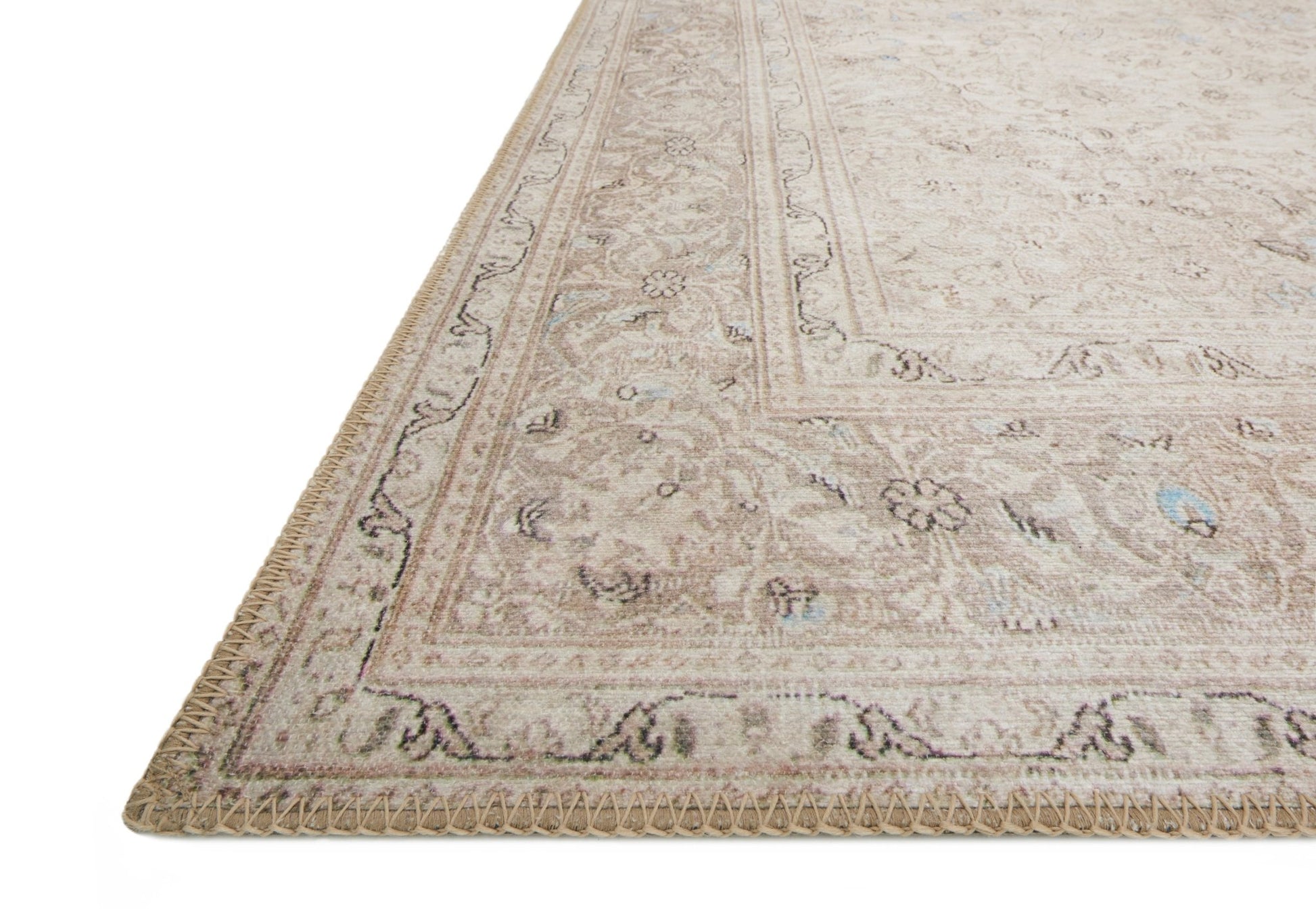 Loloi II Loren LQ - 03 Sand Taupe Transitional Power Loomed Rug - Rugs - Loloi II - Atlanta Designer Rugs