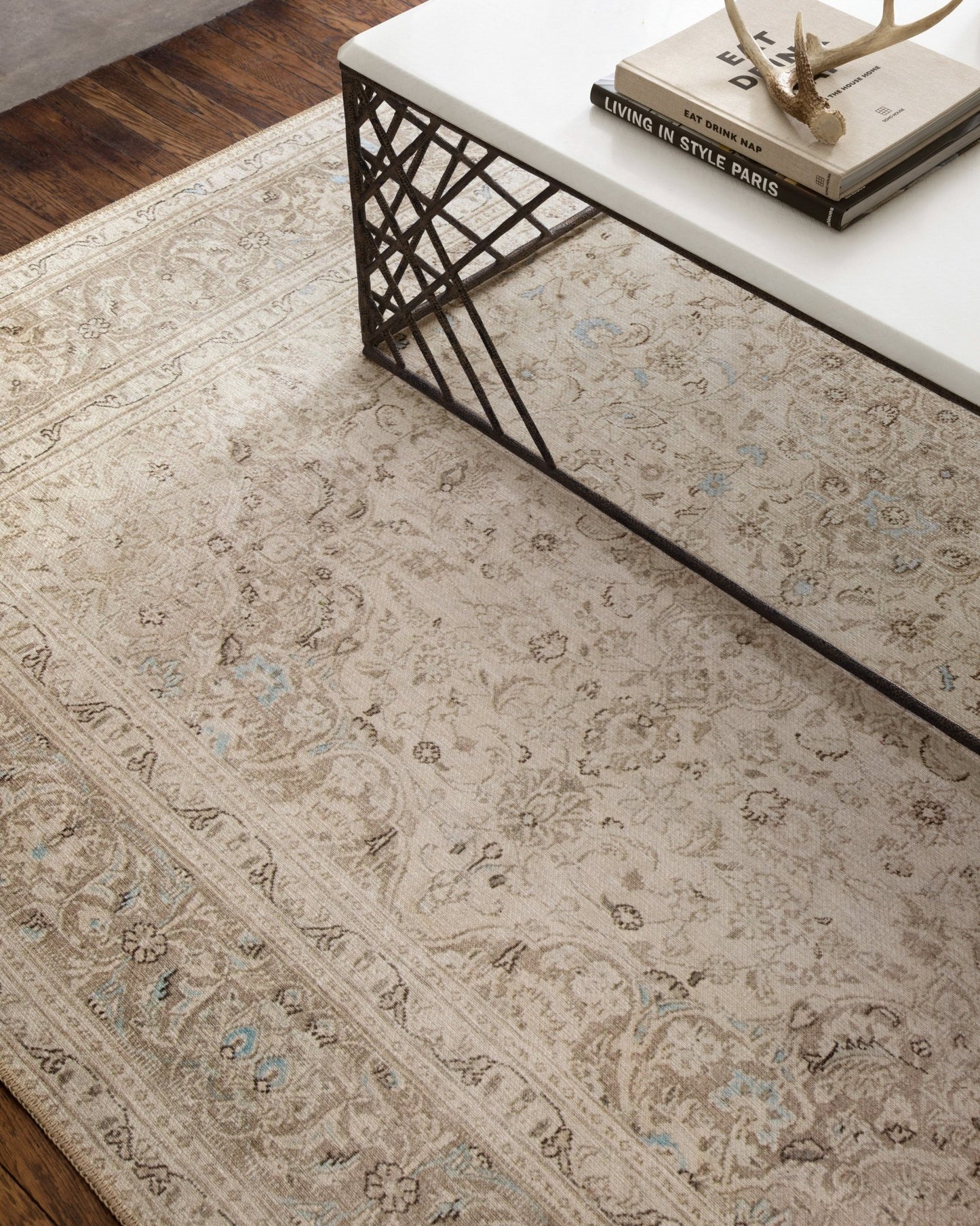 Loloi II Loren LQ - 03 Sand Taupe Transitional Power Loomed Rug - Rugs - Loloi II - Atlanta Designer Rugs