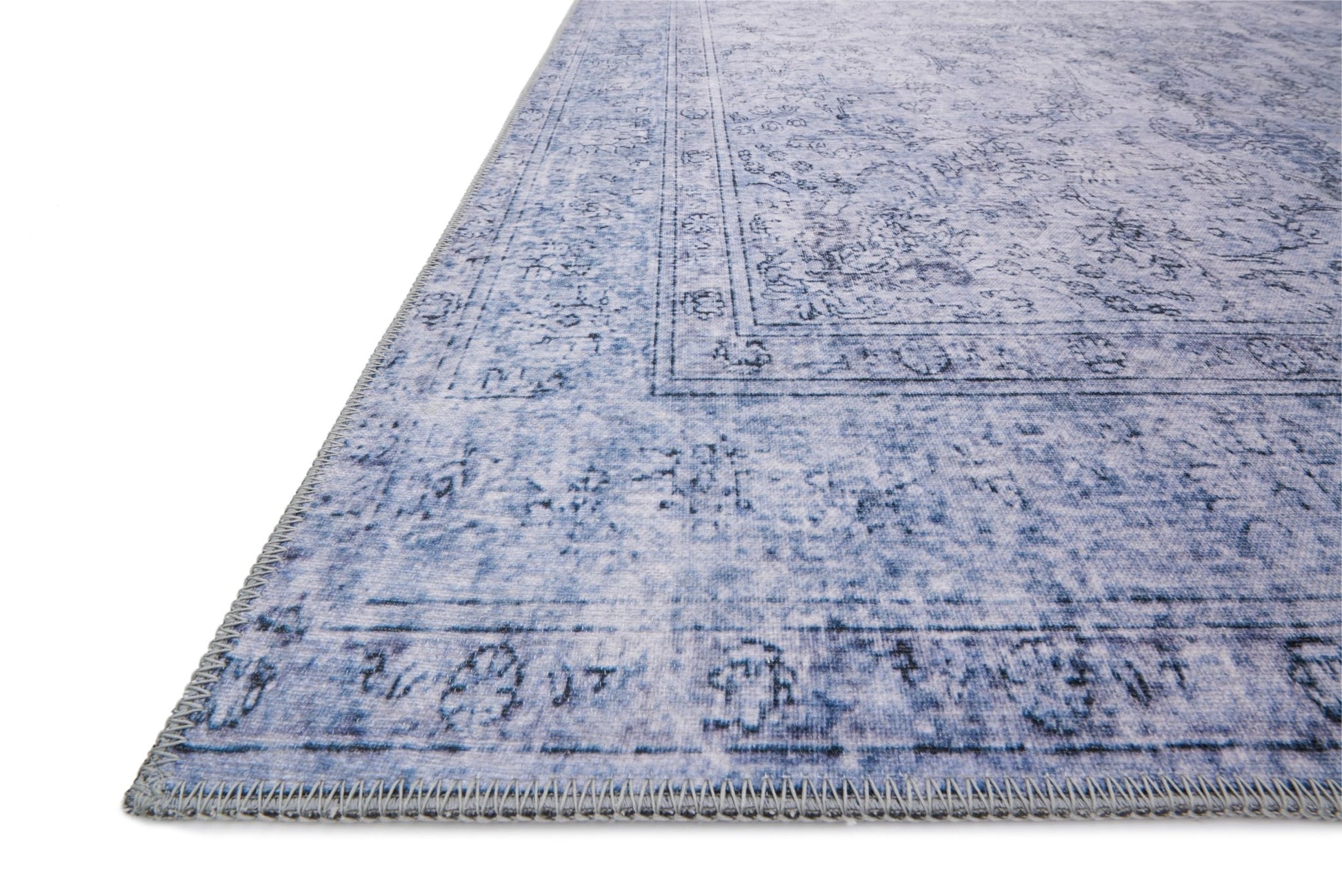 Loloi II Loren LQ - 09 Slate Transitional Power Loomed Rug - Rugs - Loloi II - Atlanta Designer Rugs