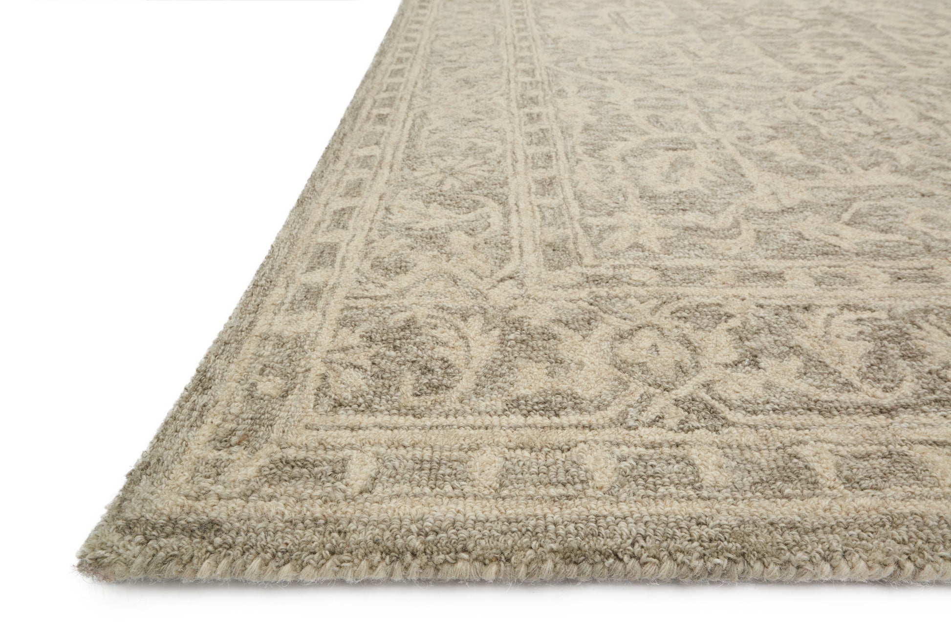 Loloi LYLE LK-02 Stone Transitional Hooked Rug