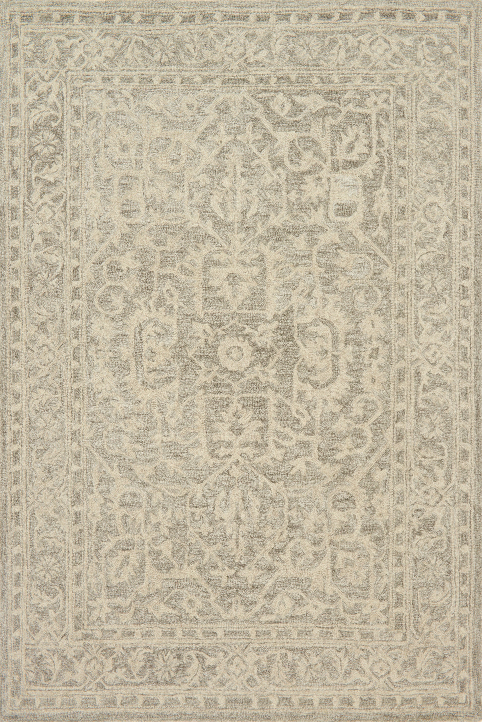 Loloi LYLE LK-02 Stone Transitional Hooked Rug