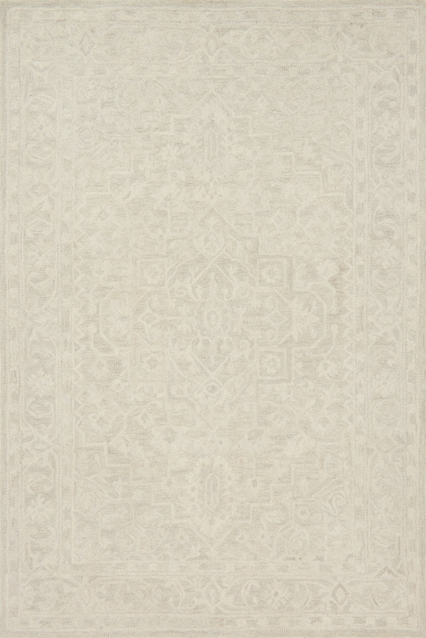 Loloi LYLE LK-03 Bone Transitional Hooked Rug