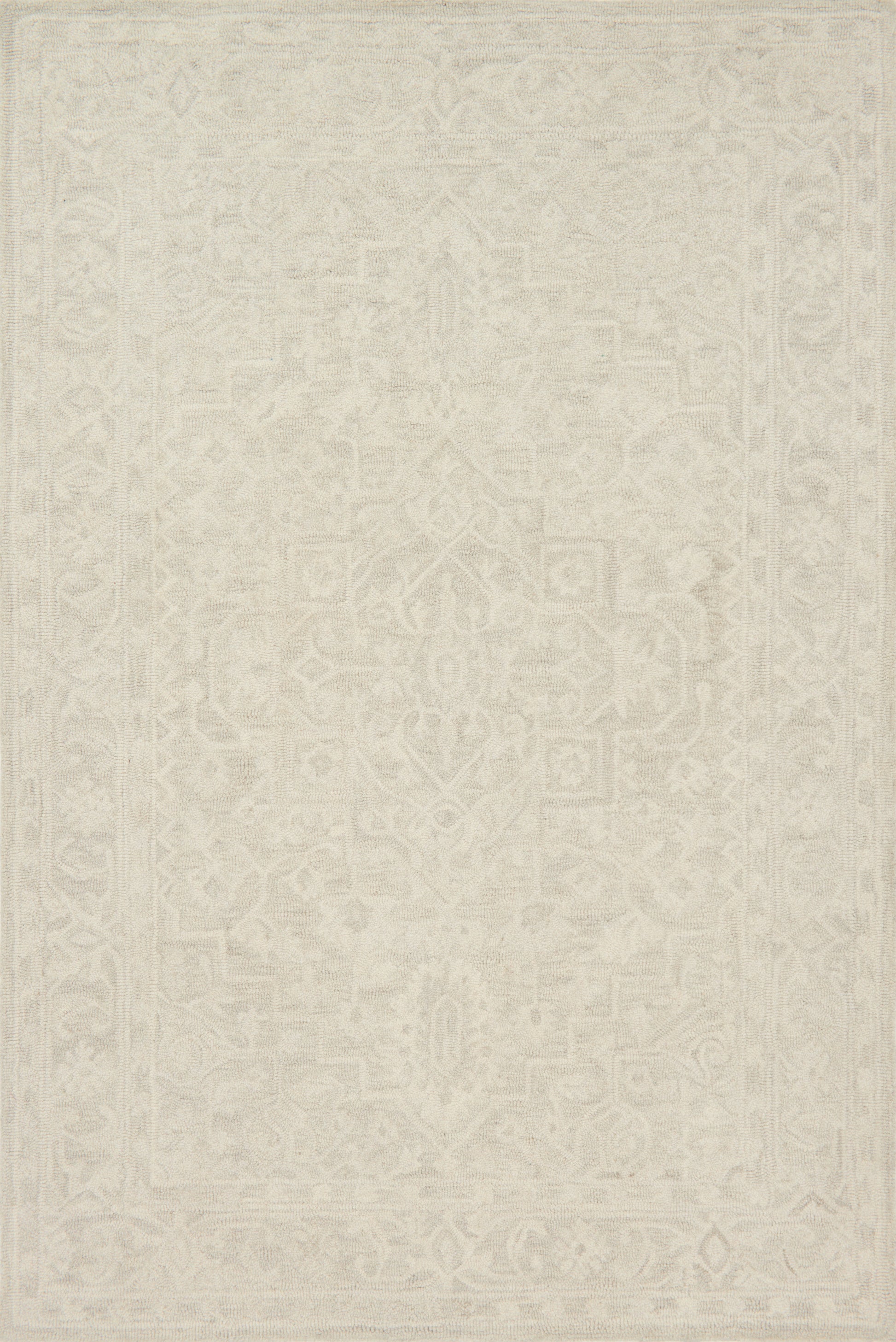 Loloi LYLE LK-03 Bone Transitional Hooked Rug