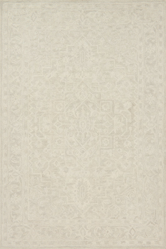 Loloi LYLE LK-03 Bone Transitional Hooked Rug