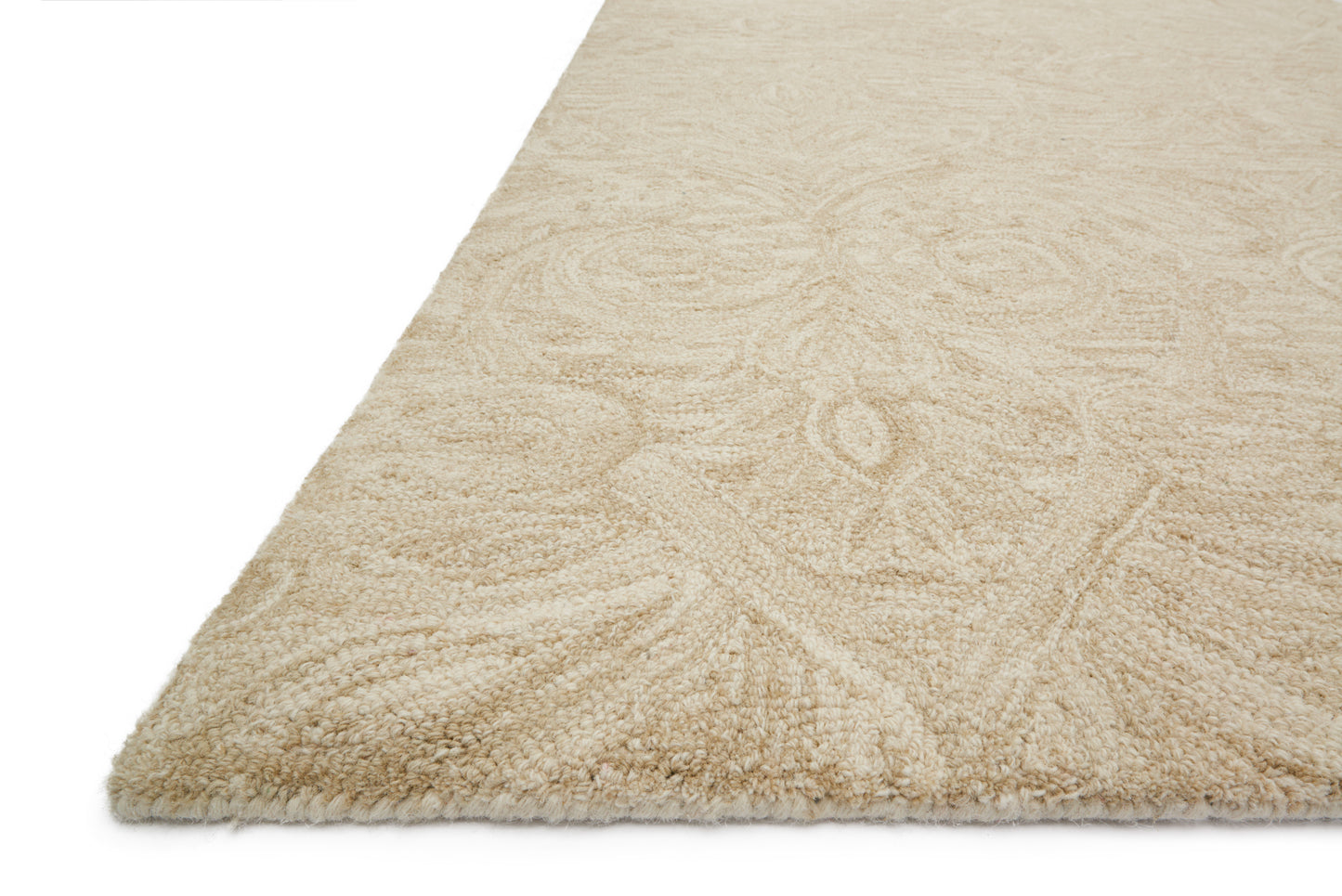 Loloi LYLE LK-06 Sand Transitional Hooked Rug