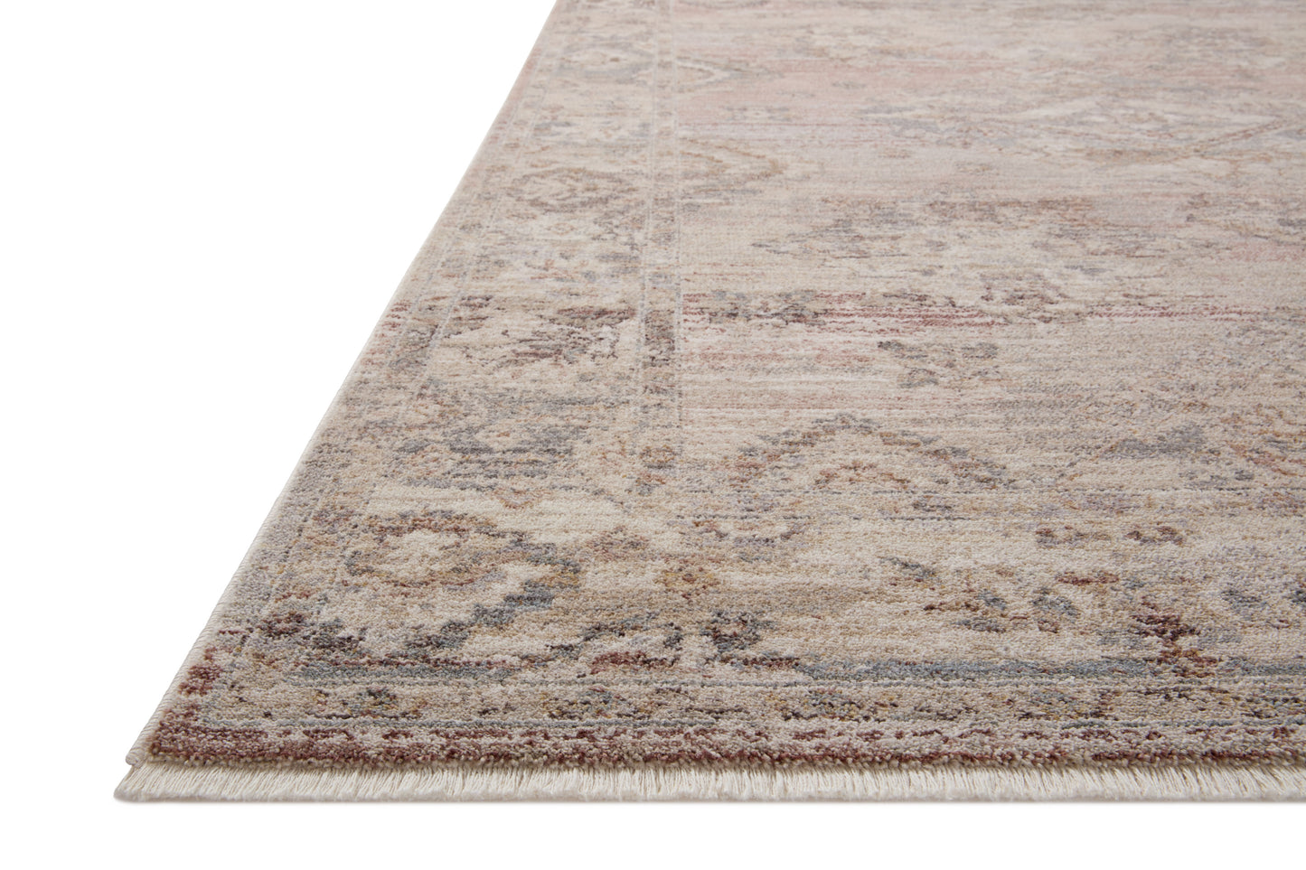 Loloi Lyra LYR-01 Blush Dove Traditional Power Loomed Rug