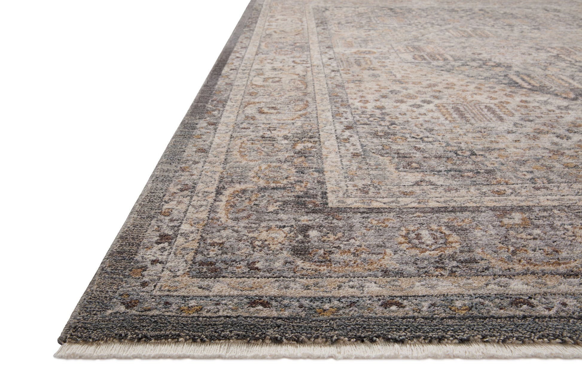 Loloi Lyra LYR-02 Denim Pebble Traditional Power Loomed Rug