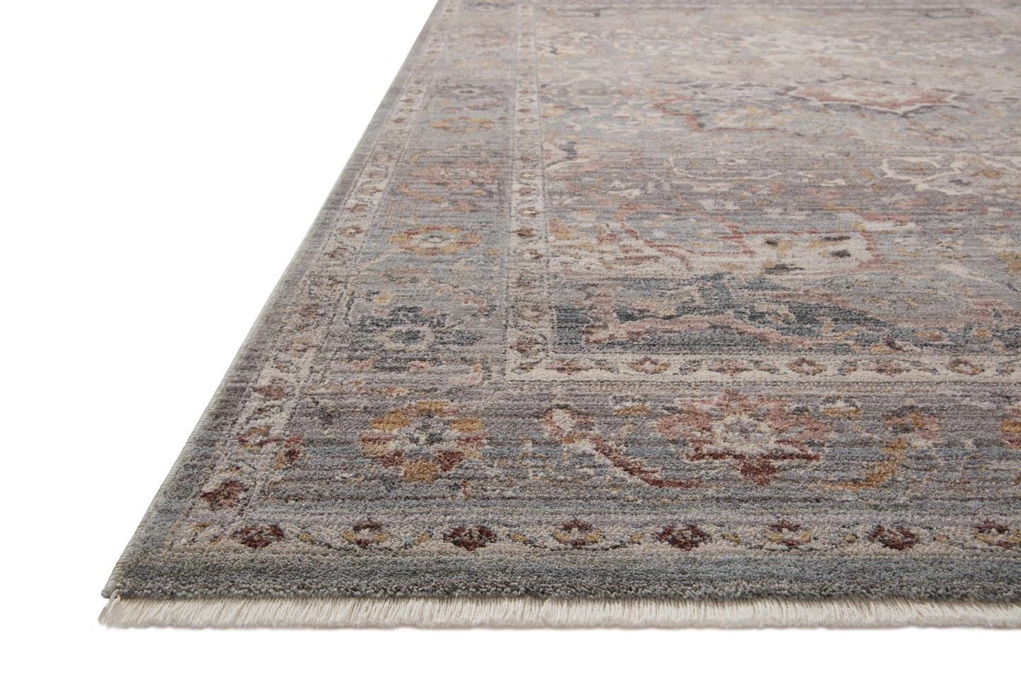 Loloi Lyra LYR-03 Sky Multi Traditional Power Loomed Rug