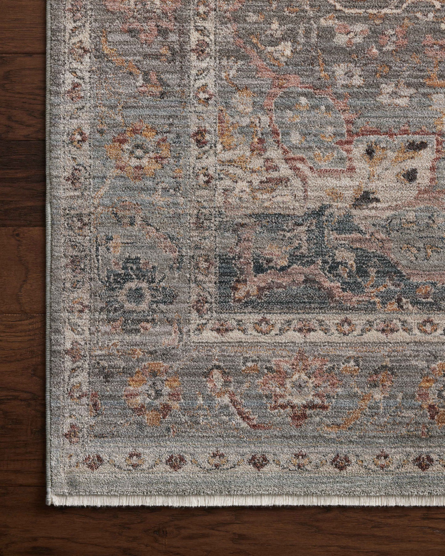 Loloi Lyra LYR-03 Sky Multi Traditional Power Loomed Rug