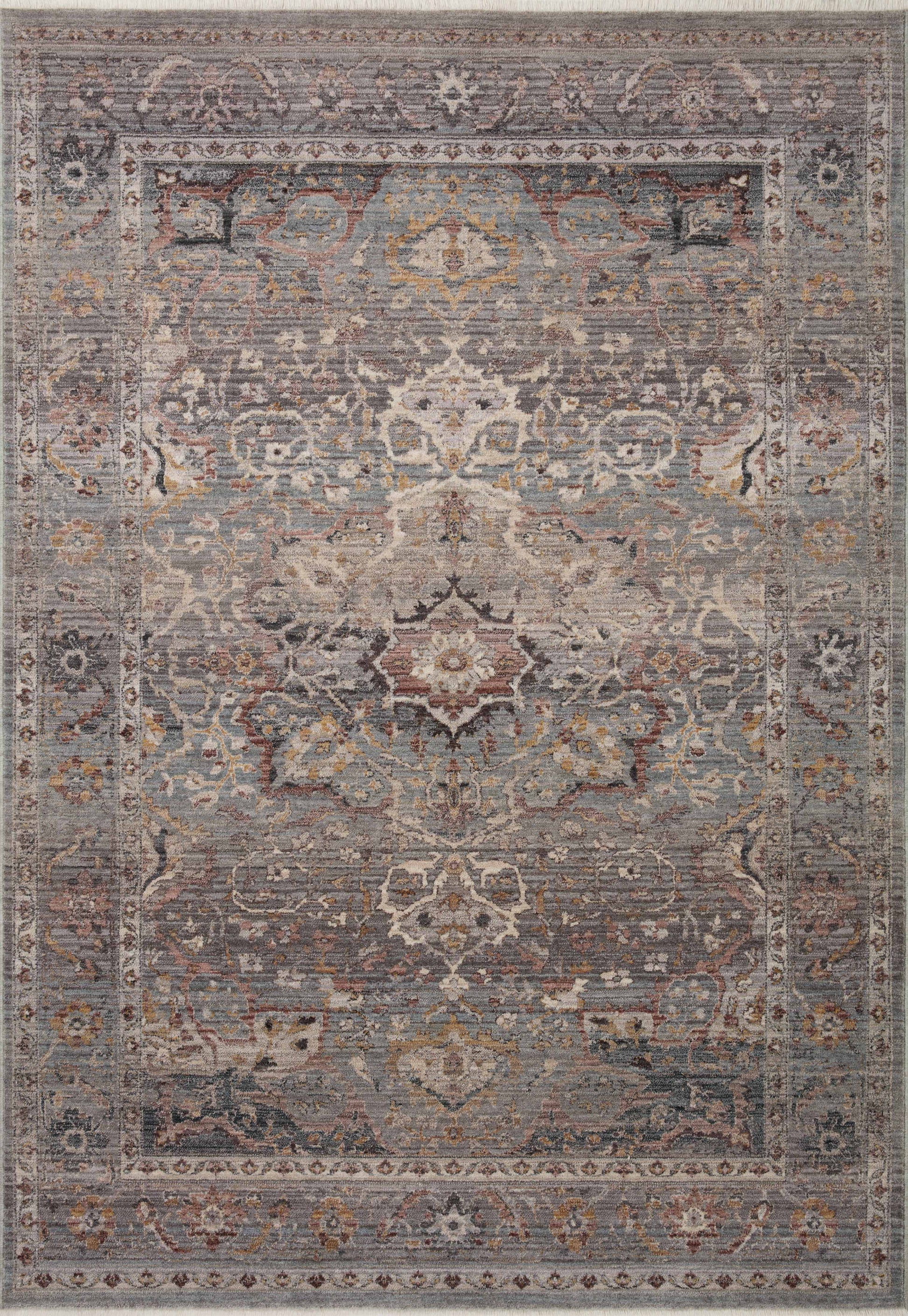 Loloi Lyra LYR-03 Sky Multi Traditional Power Loomed Rug