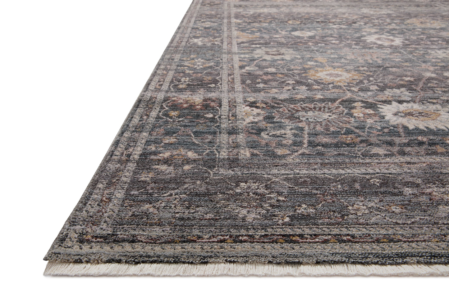 Loloi Lyra LYR-04 Ink Multi Traditional Power Loomed Rug