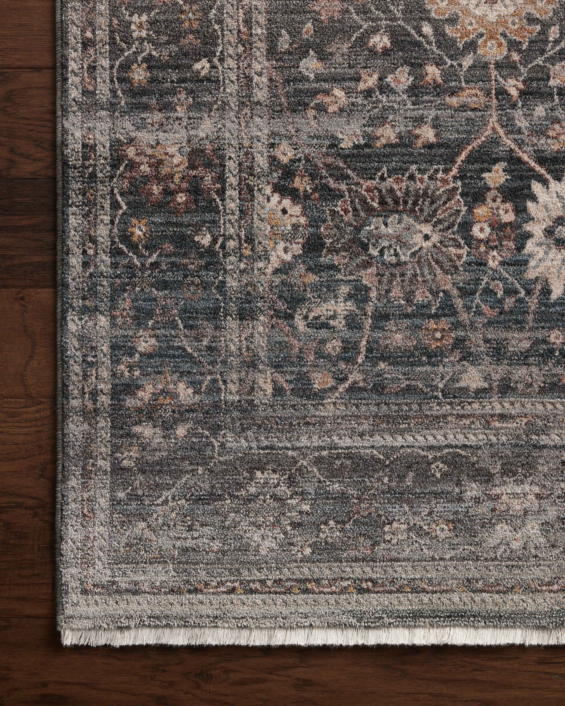 Loloi Lyra LYR-04 Ink Multi Traditional Power Loomed Rug