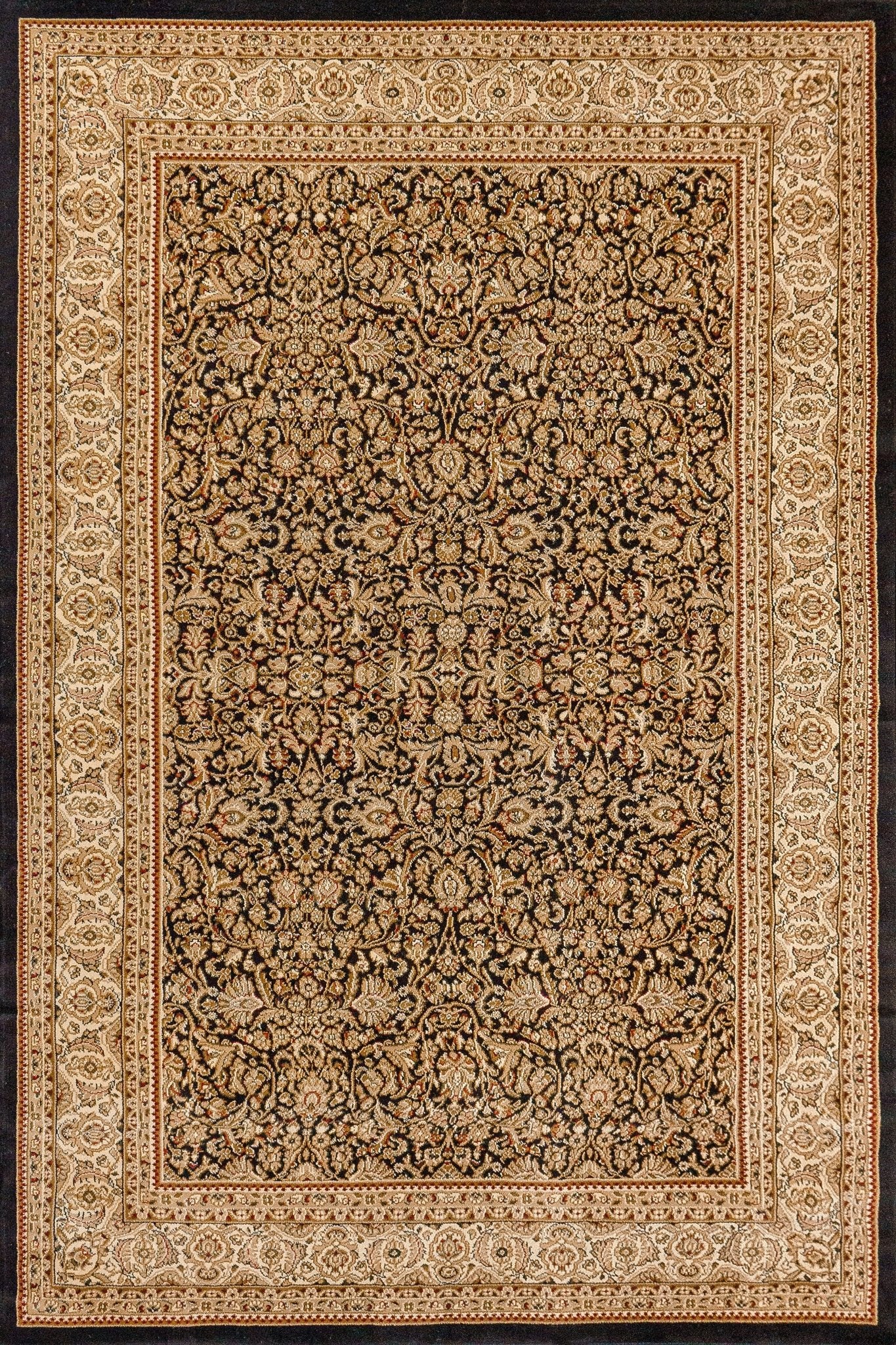 Dynamic Rugs Legacy 58004 Black Traditional Machine - Made Rug - Rugs - Dynamic Rugs - Atlanta Designer Rugs