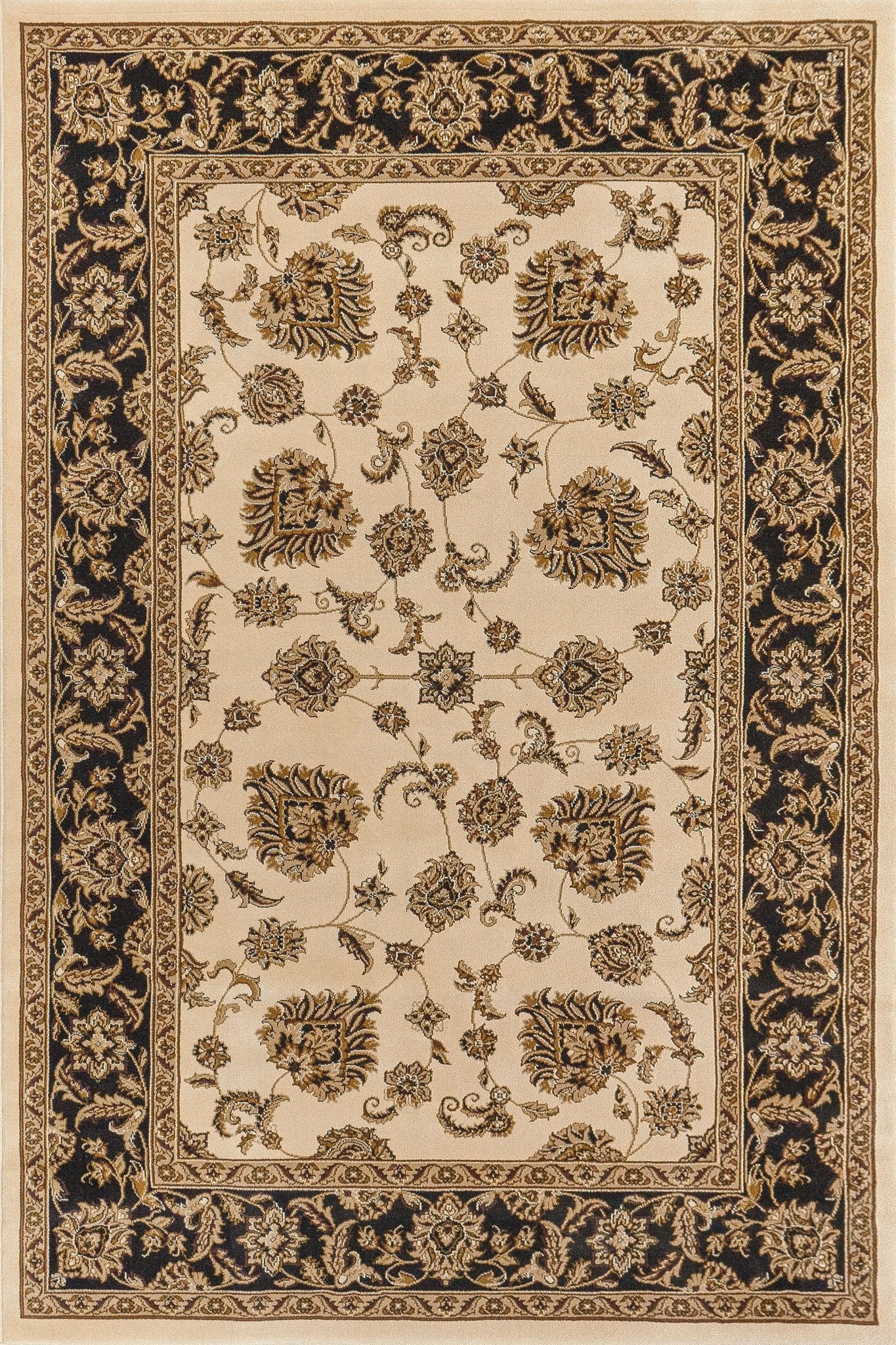 Dynamic Rugs Legacy 58020 Cream Brown Traditional Machine - Made Rug - Rugs - Dynamic Rugs - Atlanta Designer Rugs