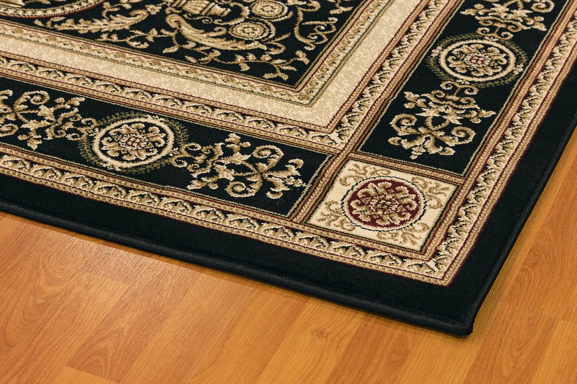 Dynamic Rugs Legacy 58021 Black Traditional Machine - Made Rug - Rugs - Dynamic Rugs - Atlanta Designer Rugs