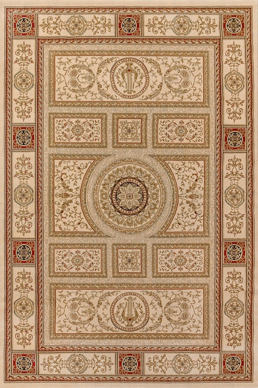 Dynamic Rugs Legacy 58021 Ivory Traditional Machine - Made Rug - Rugs - Dynamic Rugs - Atlanta Designer Rugs