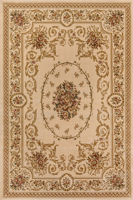 Dynamic Rugs Legacy 58022 Ivory Traditional Machine - Made Rug - Rugs - Dynamic Rugs - Atlanta Designer Rugs