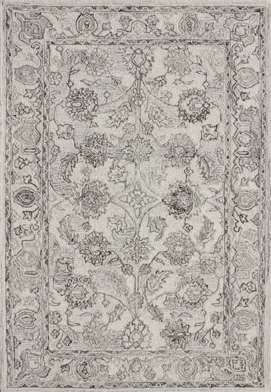 Dynamic Rugs Legend 7490 Ivory Natural  Traditional Handmade Rug