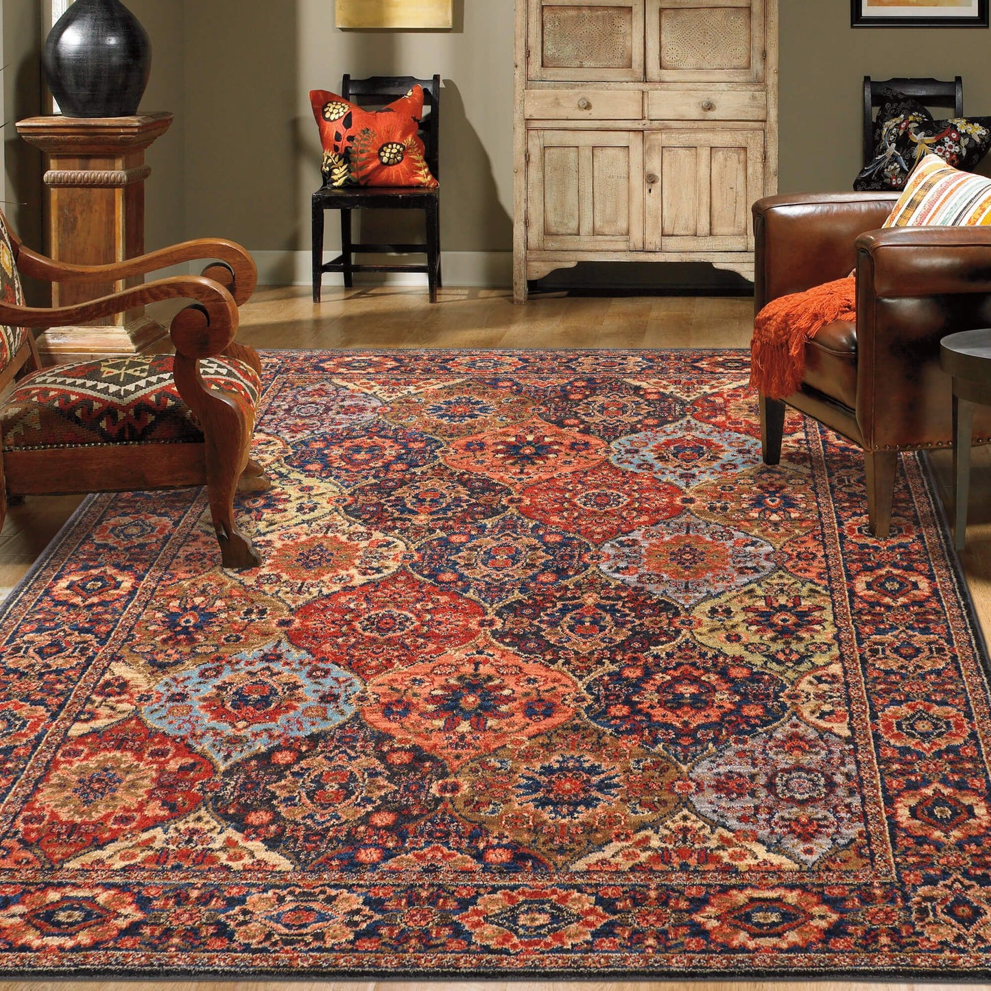 Karastan Spice Market 90669 Multi Traditional Machinemade Rug - Rugs - Karastan - Atlanta Designer Rugs