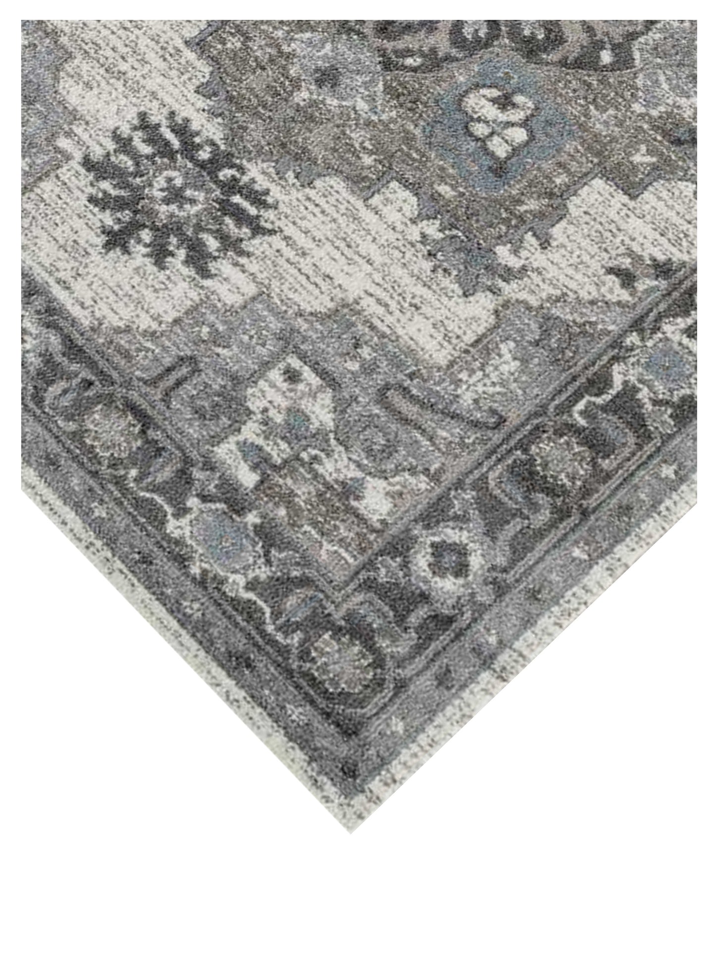 Limited Tatiana TU-111 IVORY STONE GRAY Traditional Machinemade Rug