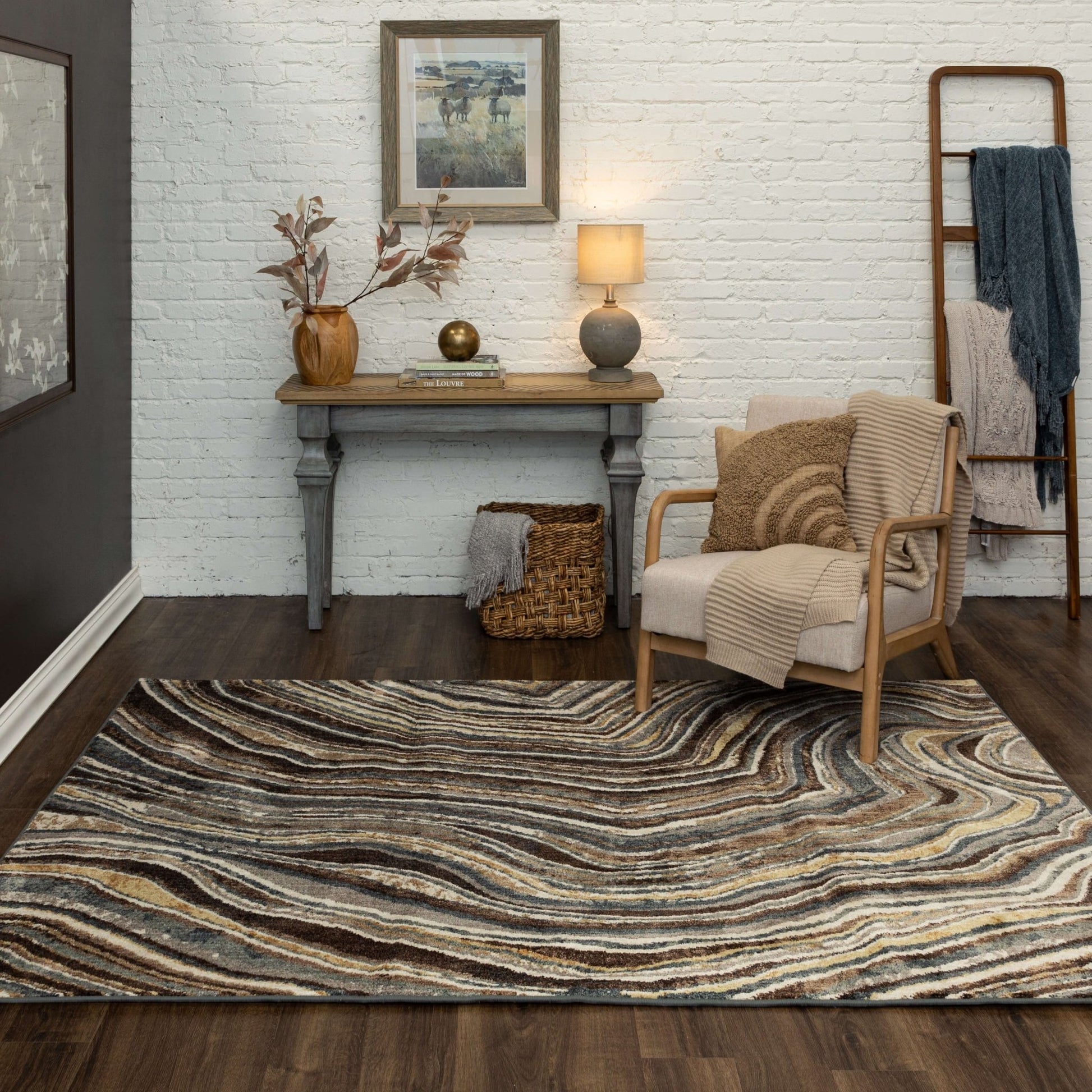 Karastan Milestones by Drew & Jonathan Home 92707 Taupe Rug - Rugs - Karastan - Atlanta Designer Rugs