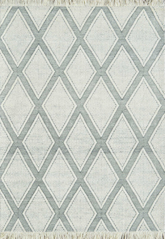 Dynamic Rugs Lola 2121 Ivory Charcoal Modern Handmade Rug - Rugs - Dynamic Rugs - Atlanta Designer Rugs