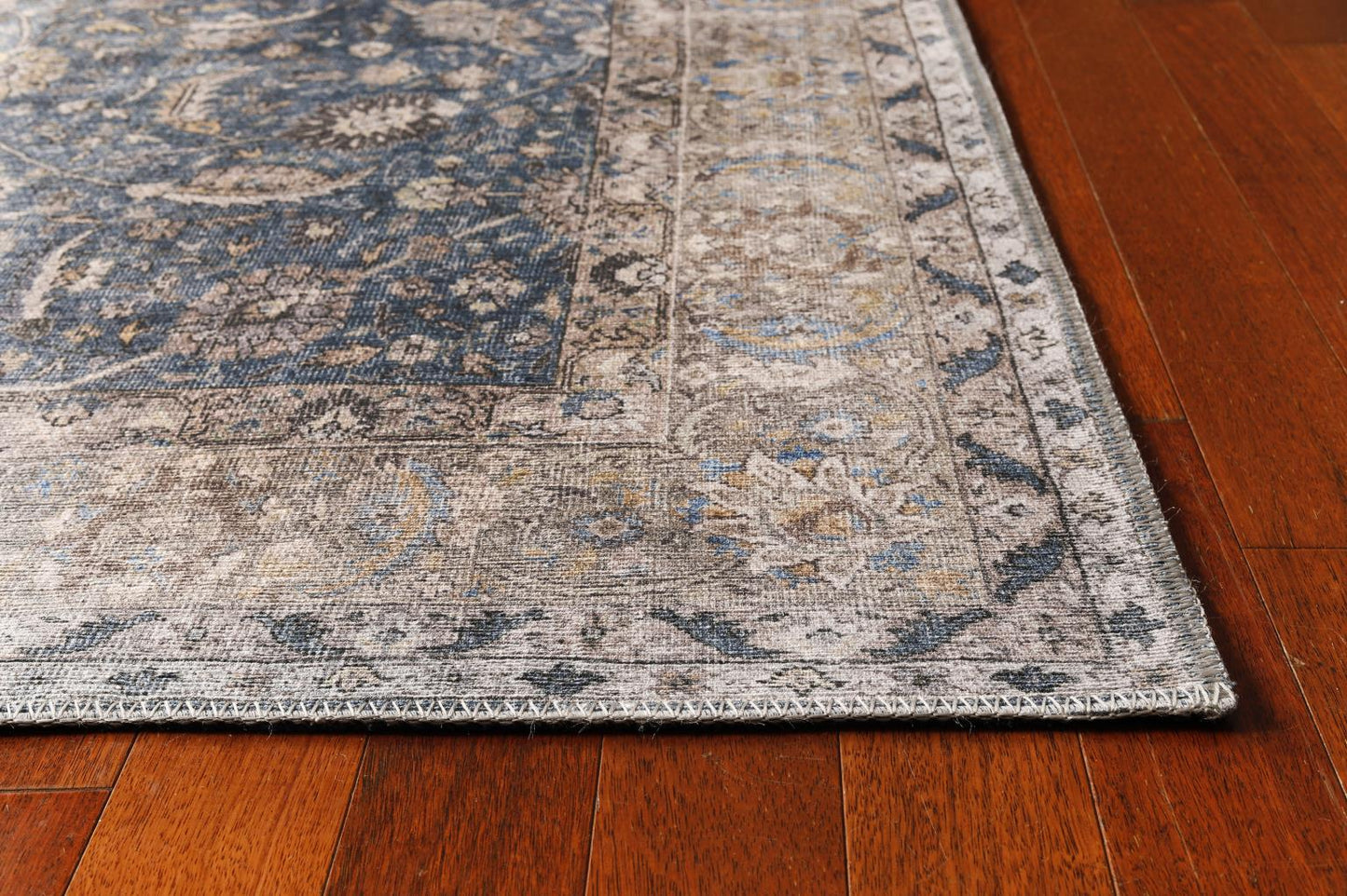 KAS London 4802 Blue Transitional Machinemade Rug