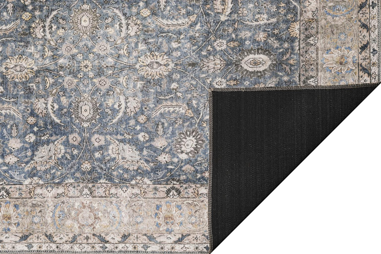 KAS London 4802 Blue Transitional Machinemade Rug