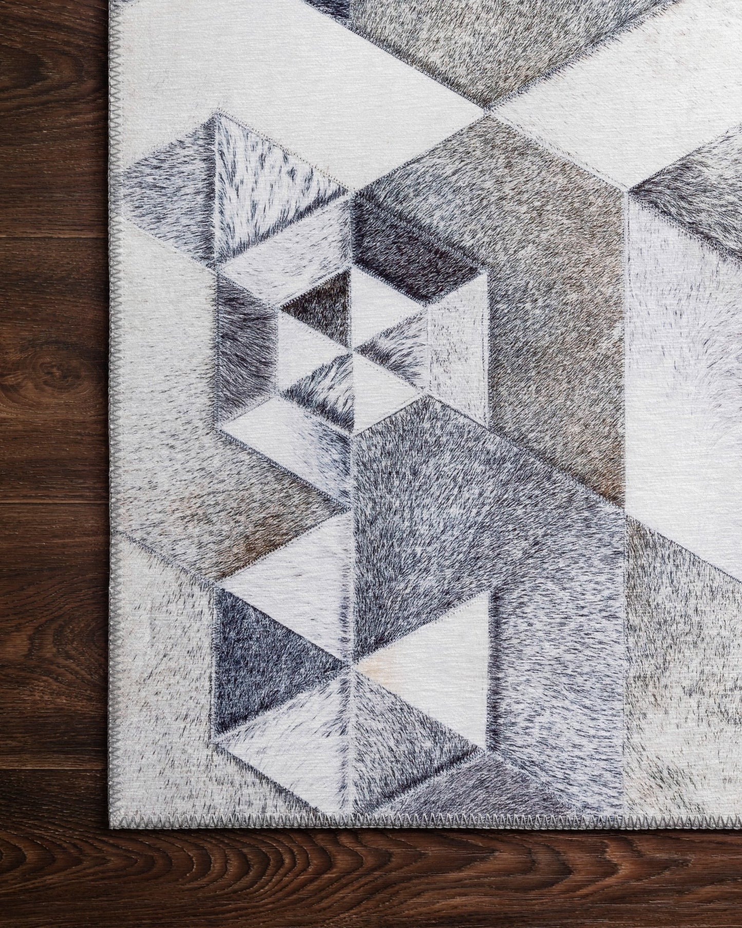 Loloi II Maddox MAD - 03 Grey Ivory Contemporary Power Loomed Rug - Rugs - Loloi II - Atlanta Designer Rugs