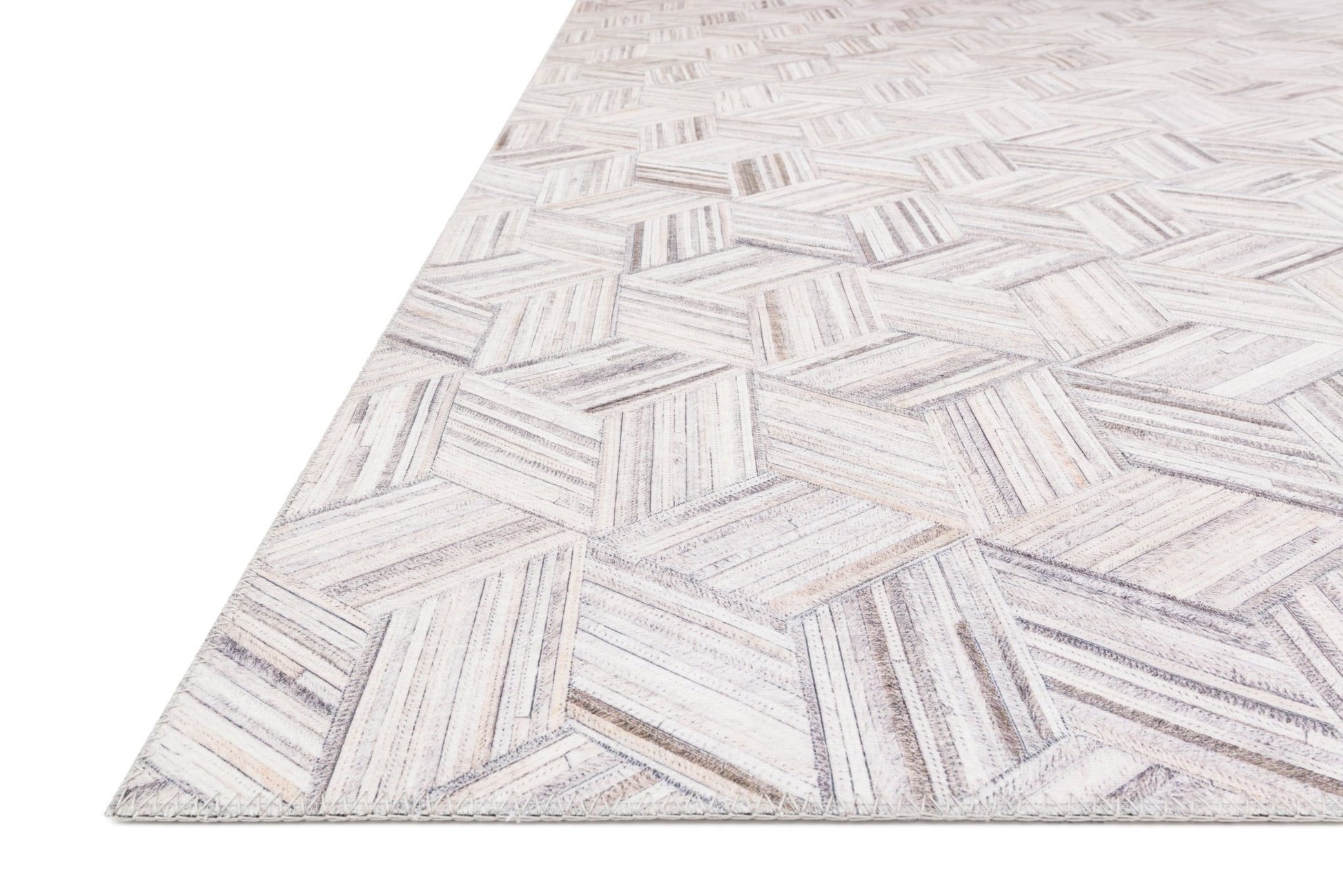 Loloi II Maddox MAD - 07 Lt Grey Ivory Contemporary Power Loomed Rug - Rugs - Loloi II - Atlanta Designer Rugs