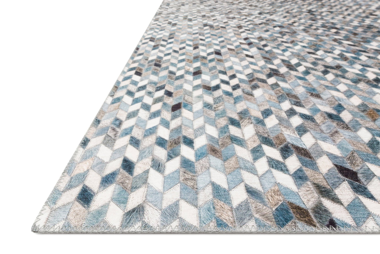 Loloi II Maddox MAD - 08 Ocean Grey Contemporary Power Loomed Rug - Rugs - Loloi II - Atlanta Designer Rugs