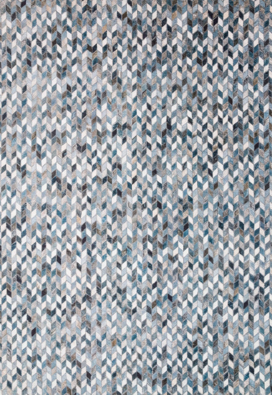 Loloi II Maddox MAD - 08 Ocean Grey Contemporary Power Loomed Rug - Rugs - Loloi II - Atlanta Designer Rugs