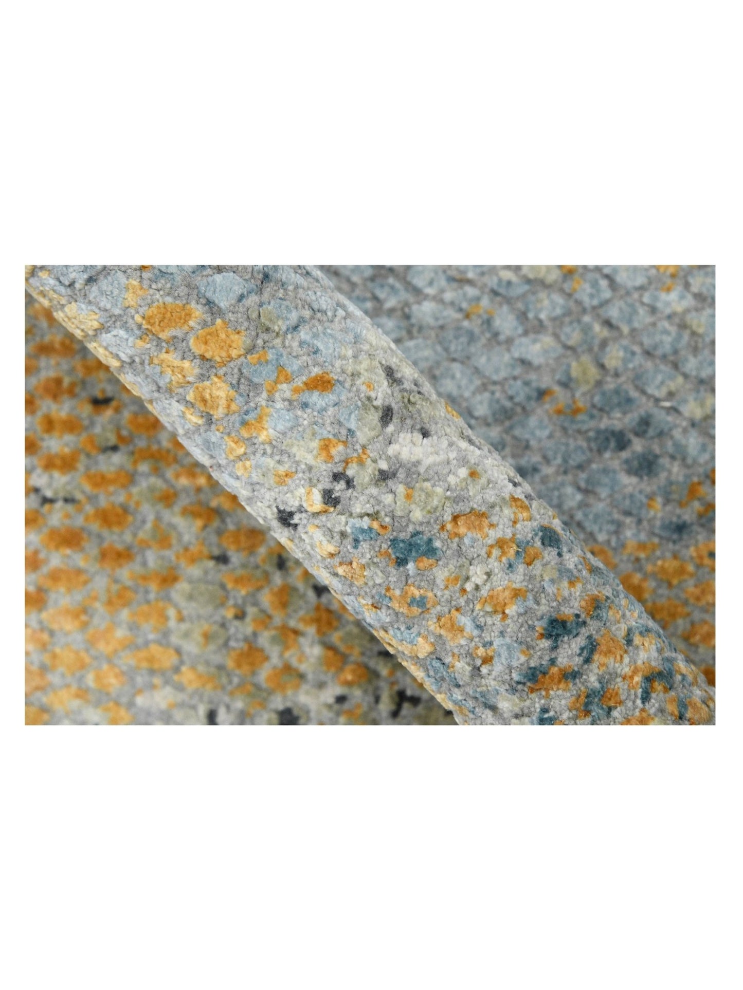 Limited MELBOURNE ME - 251 BLUE Transitional Knotted Rug - Rugs - Limited - Atlanta Designer Rugs