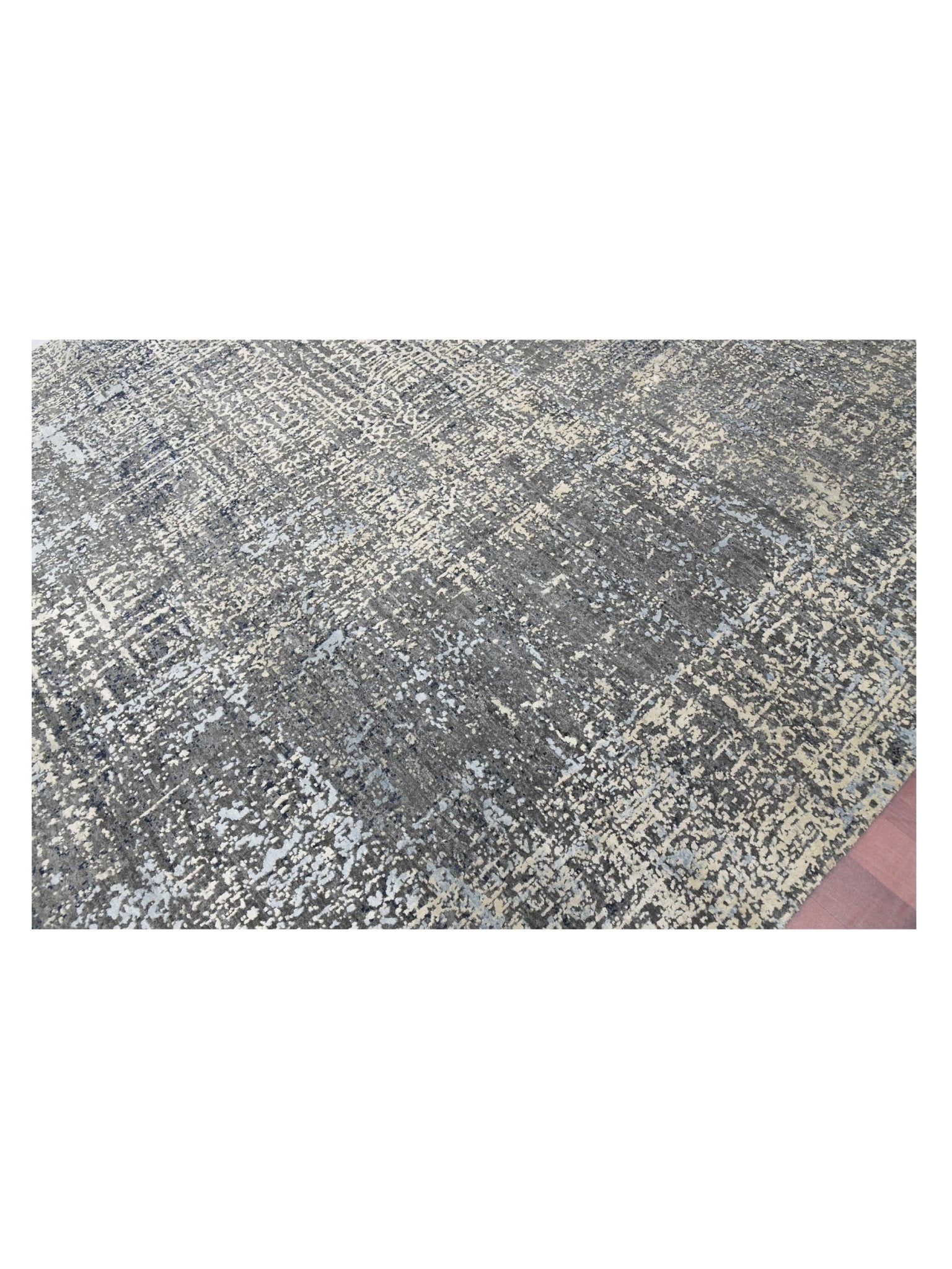 Limited MELBOURNE ME - 252 DARK GRAY Transitional Knotted Rug - Rugs - Limited - Atlanta Designer Rugs