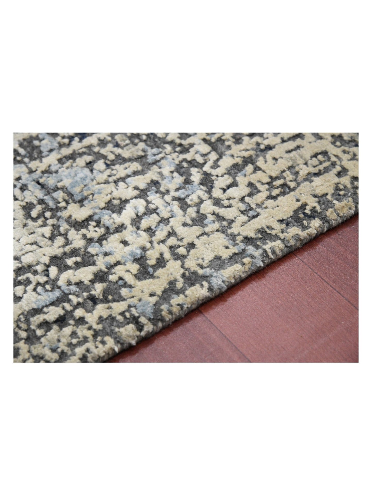 Limited MELBOURNE ME - 252 DARK GRAY Transitional Knotted Rug - Rugs - Limited - Atlanta Designer Rugs