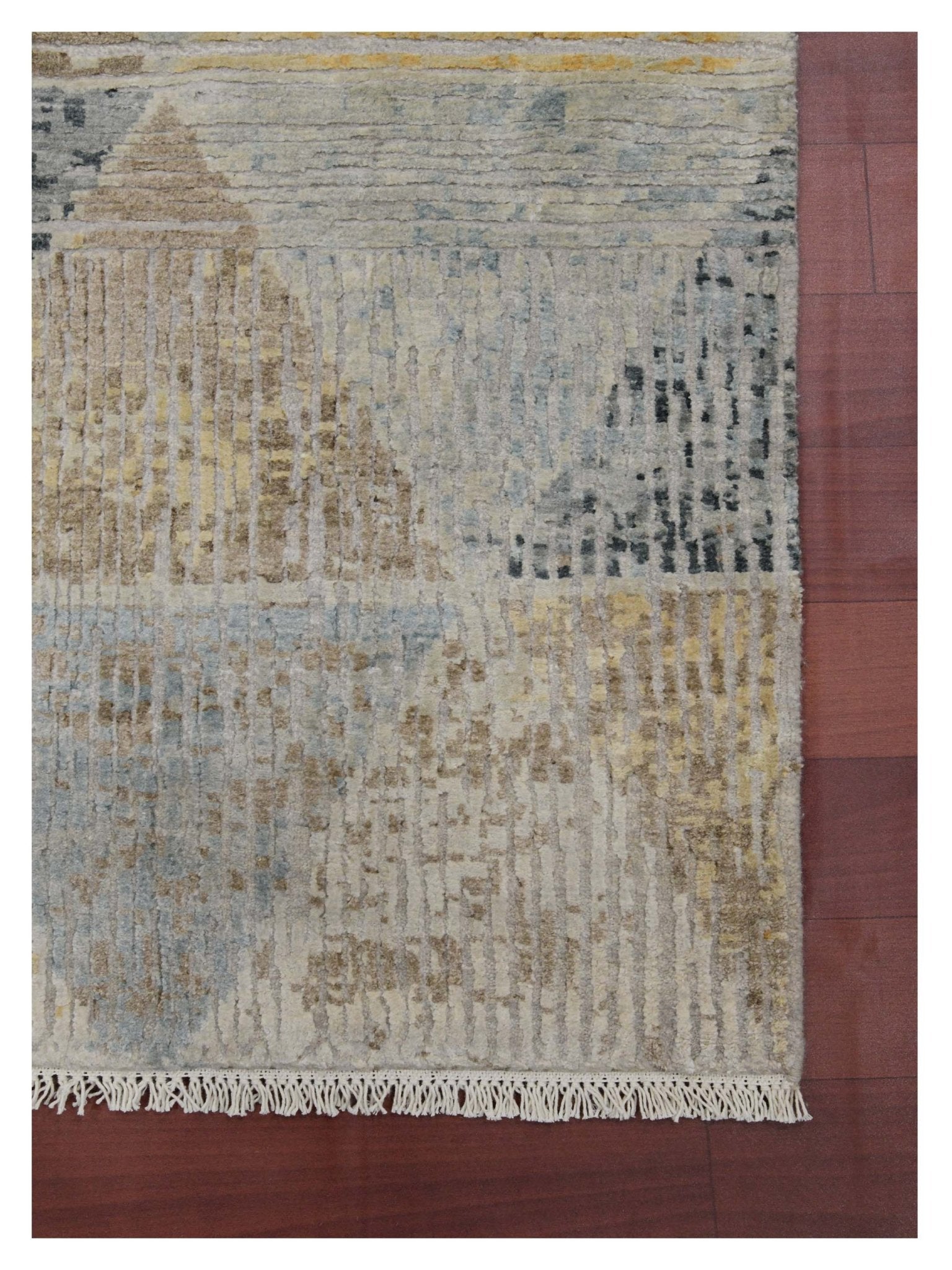 Limited MELBOURNE ME - 261 IVORY Transitional Knotted Rug - Rugs - Limited - Atlanta Designer Rugs