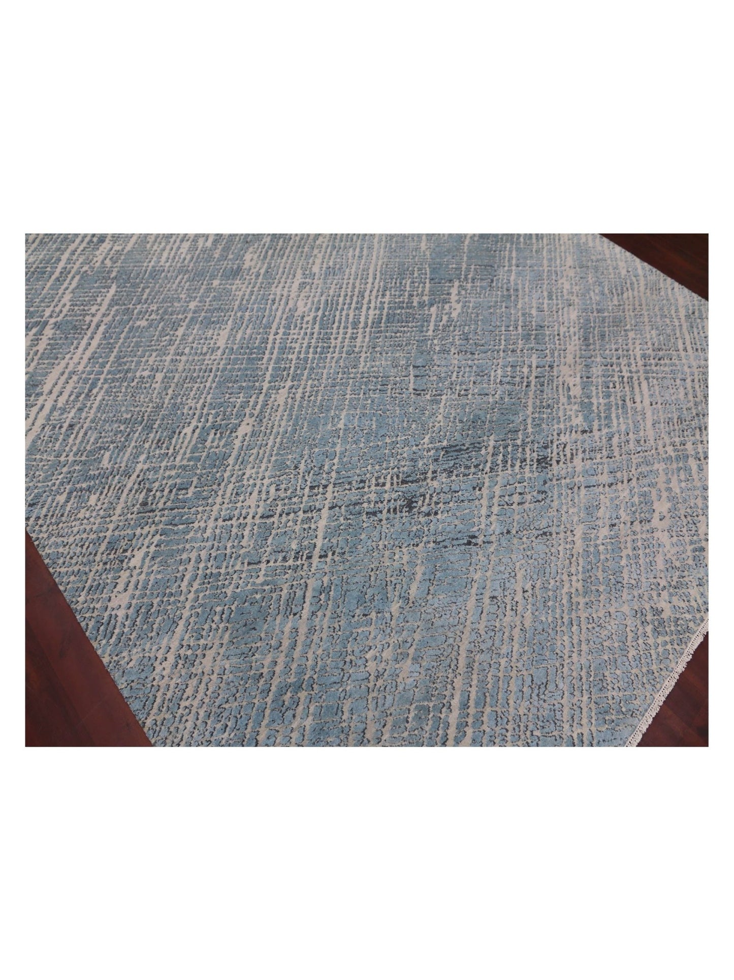 Limited MELBOURNE ME - 260 BLUE Transitional Knotted Rug - Rugs - Limited - Atlanta Designer Rugs