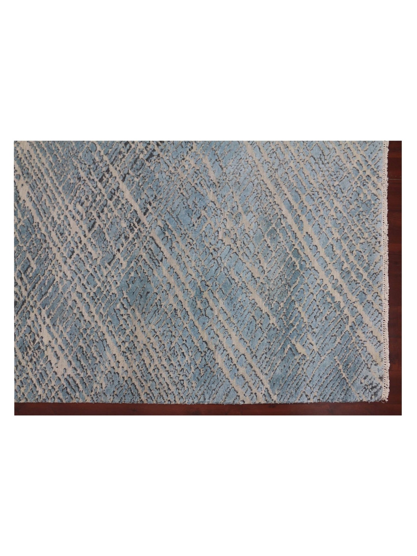 Limited MELBOURNE ME - 260 BLUE Transitional Knotted Rug - Rugs - Limited - Atlanta Designer Rugs