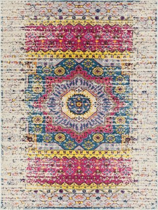 Limited Grace GE - 355 IVORY PINK Traditional Machinemade Rug - Rugs - Limited - Atlanta Designer Rugs