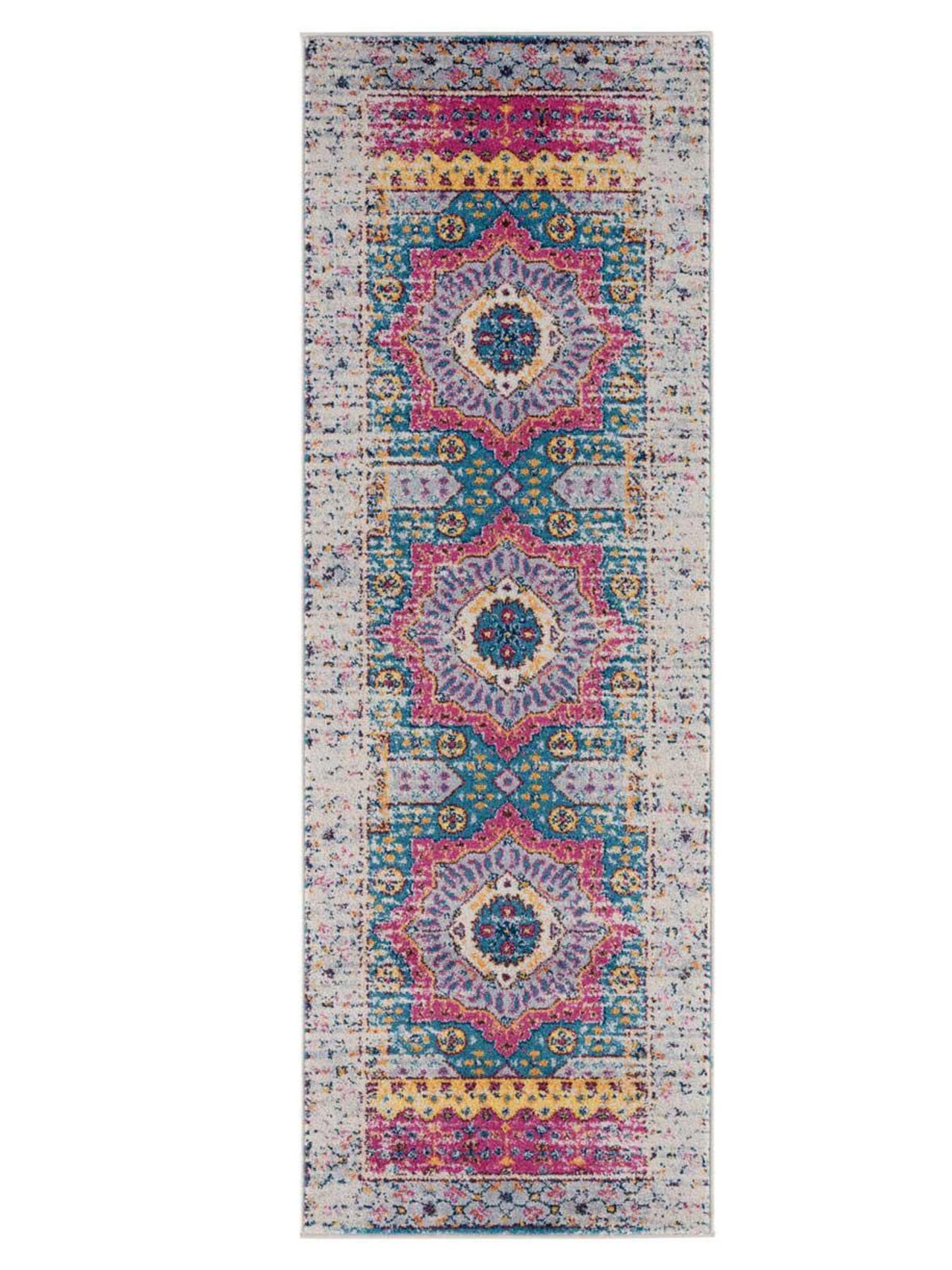 Limited Grace GE - 355 IVORY PINK Traditional Machinemade Rug - Rugs - Limited - Atlanta Designer Rugs