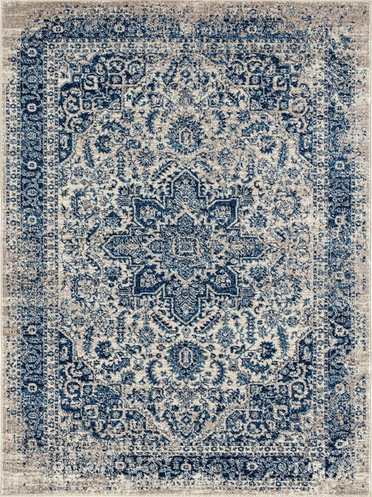 Limited Grace GE - 356 Beige TEAL Traditional Machinemade Rug - Rugs - Limited - Atlanta Designer Rugs