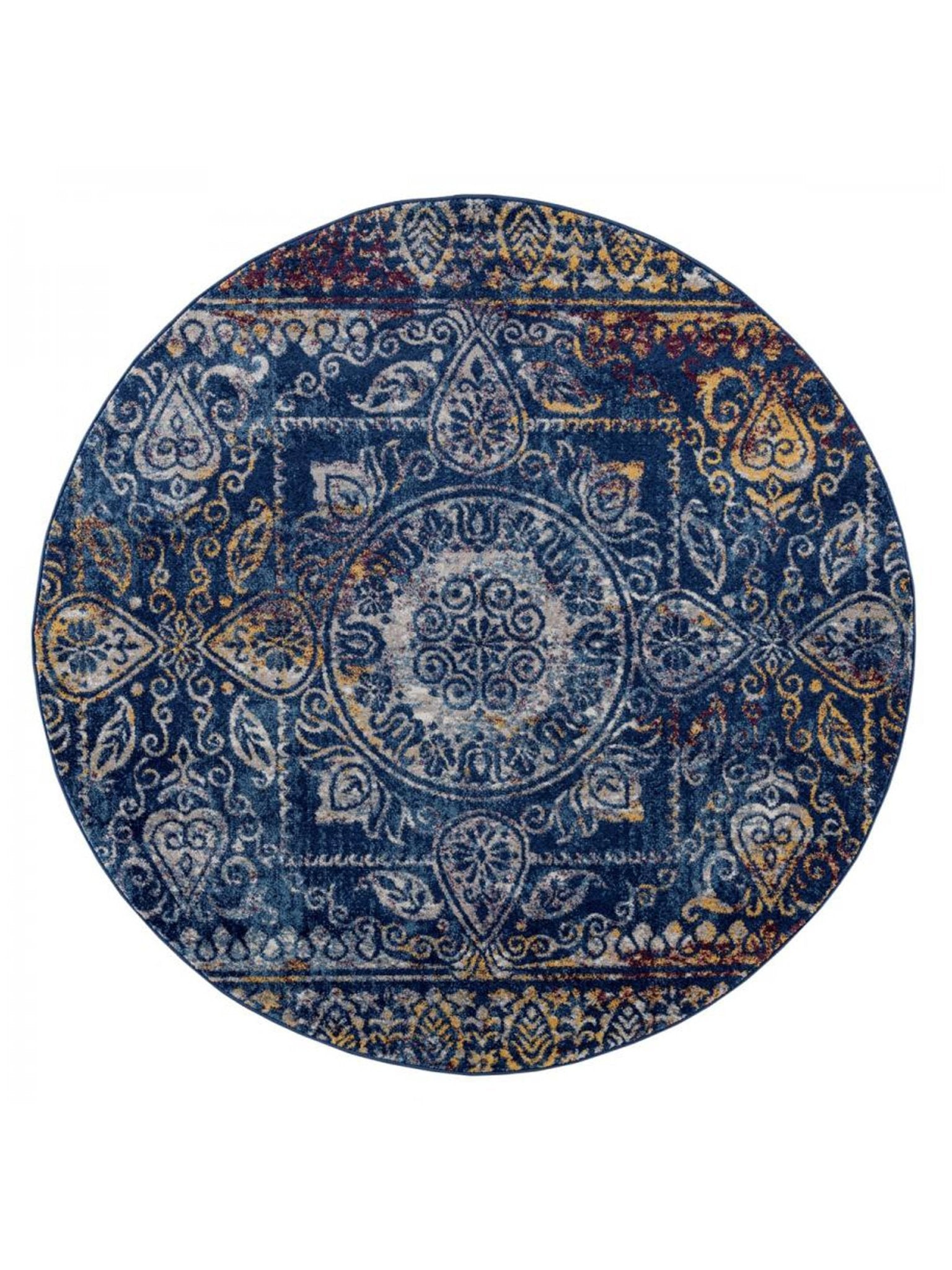 Limited Grace GE - 359 TEAL BLUE Transitional Machinemade Rug - Rugs - Limited - Atlanta Designer Rugs