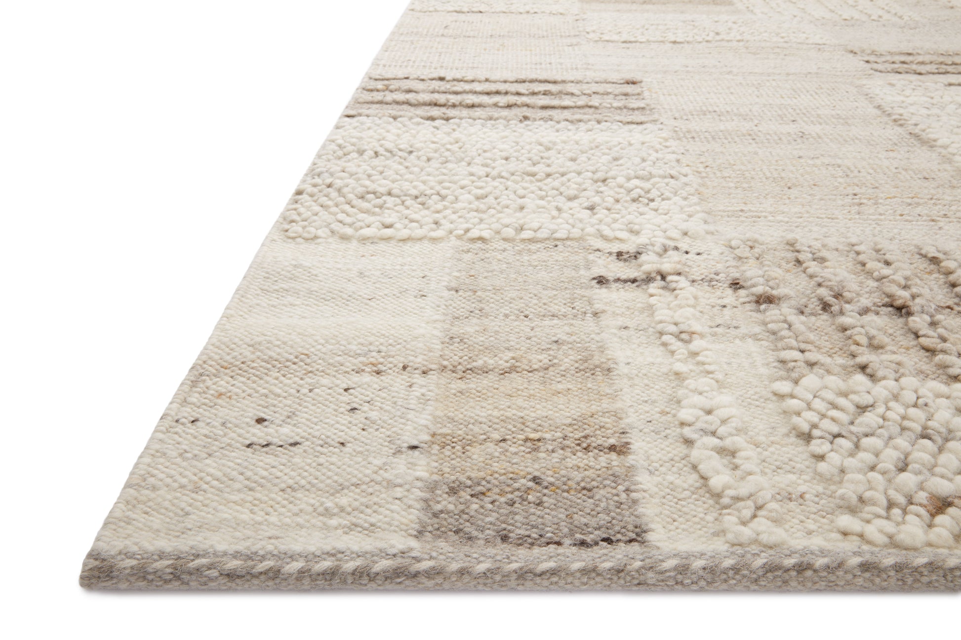 Loloi Manfred MAN-01 Natural Stone Contemporary Hand Knotted Rug