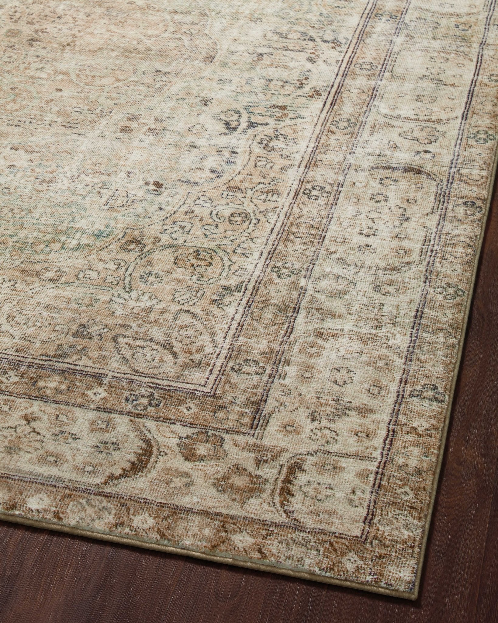 Loloi II Margot MAT - 01 Antique Sage Traditional Power Loomed Rug - Rugs - Loloi II - Atlanta Designer Rugs